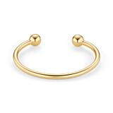 NU & MII Geo Gold Plated Cuff