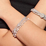 Fiore Silver Bracelet Stack