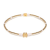 Sweet Pea Gold Plated Bracelet - Daisy Charm