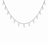 Galaxy Star Silver Necklace