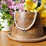 Naturelle Silver and Gold Plated Necklace