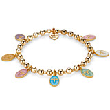 Serenity Gold Plated Bracelet Stack