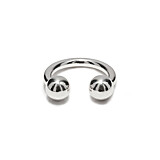 NU & MII Geo Silver Ring