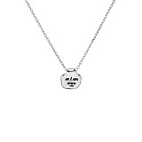Outlet Affirmation Silver Necklace - Choice of Quote