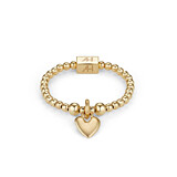 Mary Gold-Filled Crystal Ring Stack