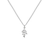Leaf Silver Necklace