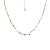 Naturelle Silver and Gold Plated Necklace