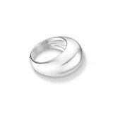 NU & MII Dome Silver Ring