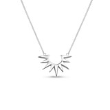 Sunbeam Silver Necklace
