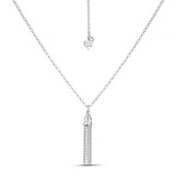 Mini Gili Tassel Silver Necklace