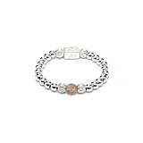Aster Trio Silver Ring Stack