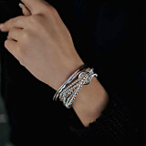 Yard of Love Sterling Silver Bracelet