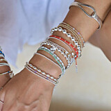 Mirage Pastel Silver Bracelet