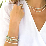 Marianne Pearl Beaded Necklace - Choice of Colours