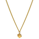 Outlet Lucky Dice Double Chain Gold Necklace