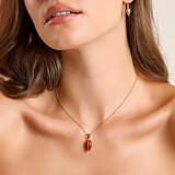 Imogen Gold-Plated Chain Necklace - Choice of Colour
