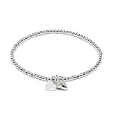 Santeenie Silver Charm Bracelet - Acorn
