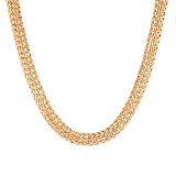 Outlet NU & MII Cosmopolitan Gold Plated Chain Necklace