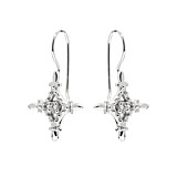 Soirée Silver Earrings