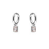 NU & MII Marlowe Hoop Silver Earrings