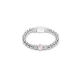 Aster Silver Ring - Crystal