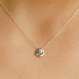 Outlet Affirmation Silver Necklace - Choice of Quote