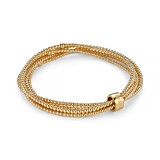 Rasi Gold Plated Bracelet Stack