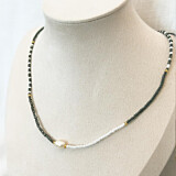 Marianne Pearl Beaded Necklace - Choice of Colours
