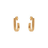 Outlet NU & MII Reviver Gold Plated Earrings