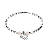 Fleur Daisy Silver Bracelet