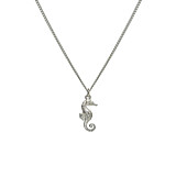 Outlet Seahorse Silver Necklace