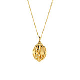 Keepsake Locket Gold Plated Necklace - Initials