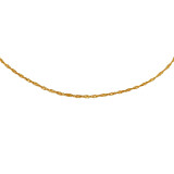 Outlet NU & MII Juliet Gold Plated Necklace