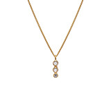 NU & MII Vida Gold Plated Necklace