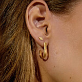 Outlet NU & MII Reviver Gold Plated Earrings