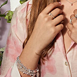 Fiore Posy Silver Ring