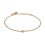 Outlet Teeny Weeny Heart Gold Bracelet