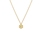 Outlet NU & MII Havana Star Gold Necklace