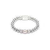 Aster Silver Ring - Pearl