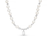 Alice Silver Necklace - Initial