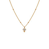 NU & MII Clemmie Gold Plated Necklace