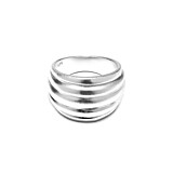 NU & MII Radiance Silver Ring