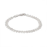 NU & MII Flora Silver Bracelet