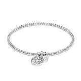Santeenie Silver Charm Bracelet - Tree of Life