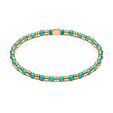 Joy Turquoise Gold Plated Bracelet
