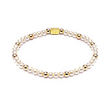 Pearls of Wisdom Gold Bracelet