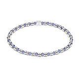 Joy Crystal Silver Bracelet - Violet
