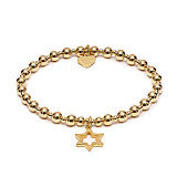 Amiya Star Gold-Filled Charm Bracelet