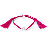 Outlet Tree of Life Silver Friendship Bracelet - Pink