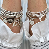 Sama My Guardian Angel Bracelet Stack - Sterling Silver 